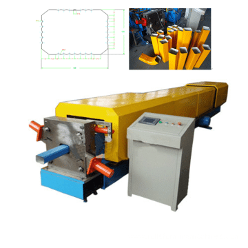 High front gutter roll forming machine