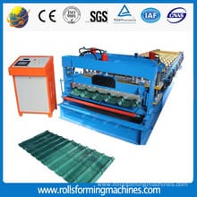 Russia Glazed Steel Tile Roll Forming Machine
