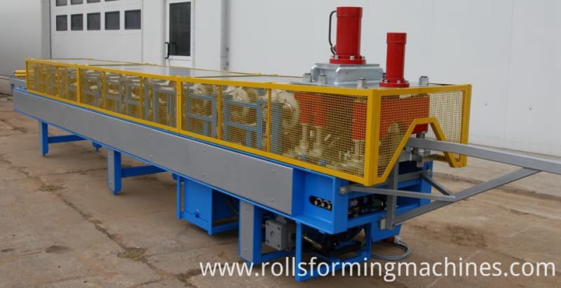 lows matel roofing cost and ridge cap making machine 03