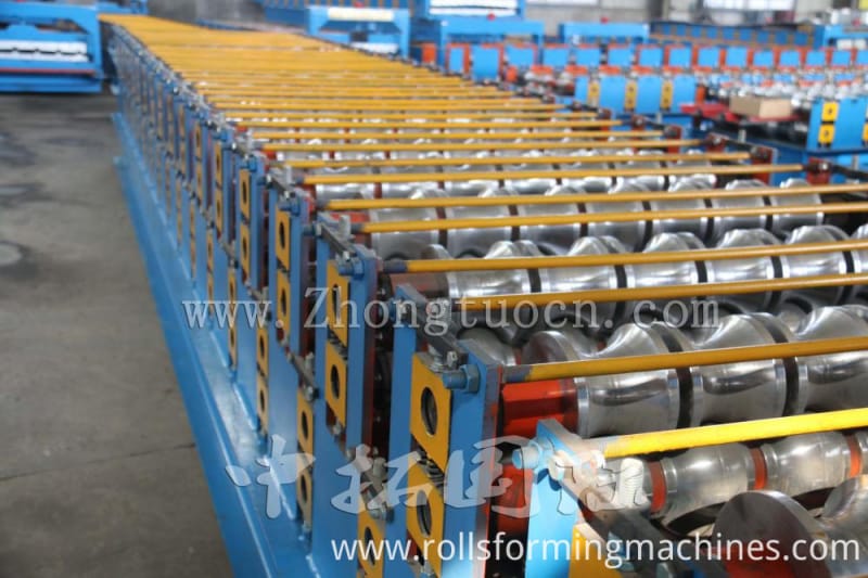 Double Layer Tile Roof roll forming machine