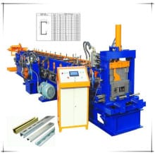 Automatic C Purlin Interchangeable Roll Forming Machine