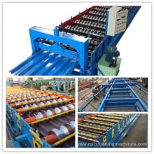 glazed tile metal roofing roll forming  machine
