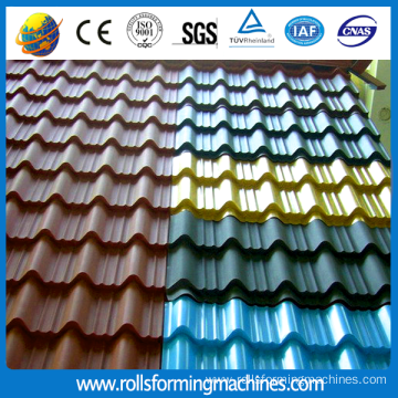 Aluminium Roof Trapezoid Tile Making Machine