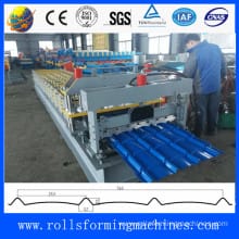 Full automatic roof tile rolling machine