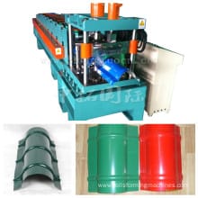 Colored Steel Roofing Arch Sheet Roll Forming Machine