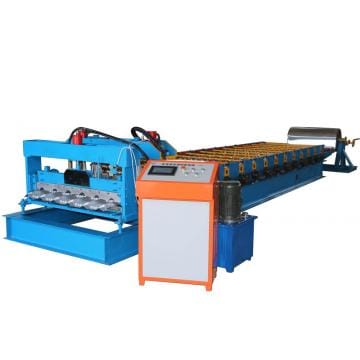 Aluminium Roofing Sheets Machines Prices Automatic Glazed Roof Tile Steel Roll Forming Machine Roll Former