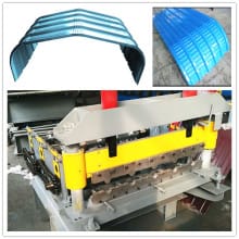 auto curved roll forming machine