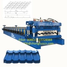 Glazed Roofing Tile Roll Forming Machine