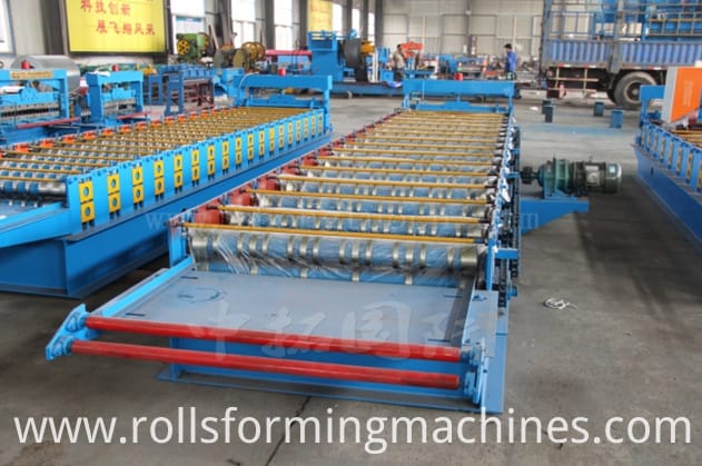 roof sheet roll forming machine